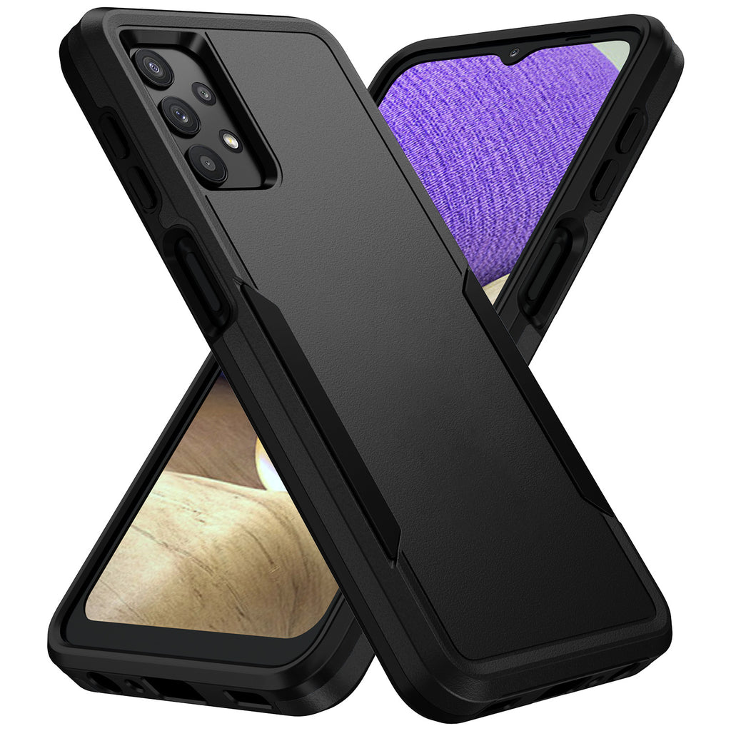 Coque de téléphone à chargement sans fil couleur unie 2 en 1 Trailblazer