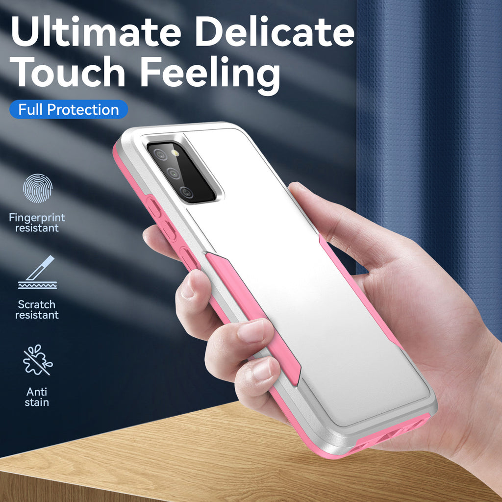 Coque de téléphone à chargement sans fil couleur unie 2 en 1 Trailblazer