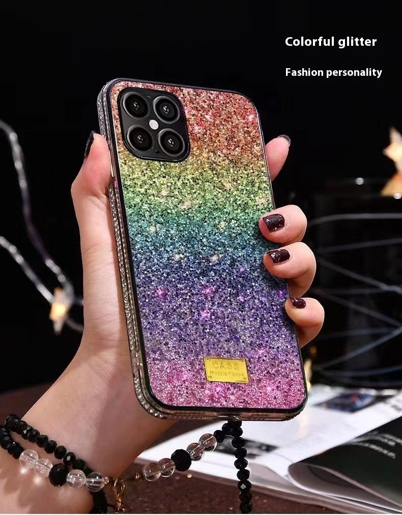 Gradient Edge Drill Phone Case