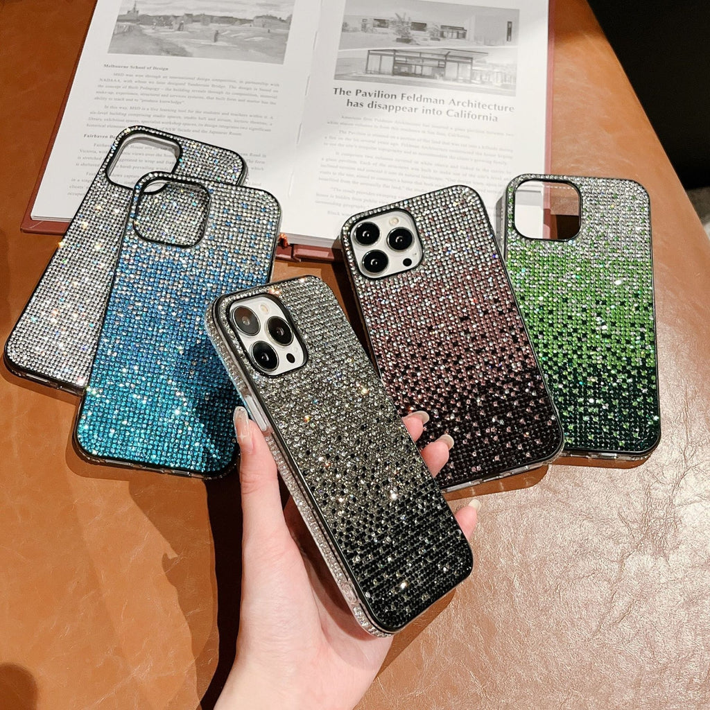 Gradient Edge Drill Phone Case