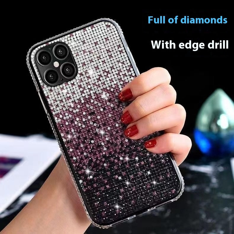 Gradient Edge Drill Phone Case