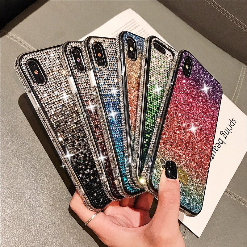 Gradient Edge Drill Phone Case